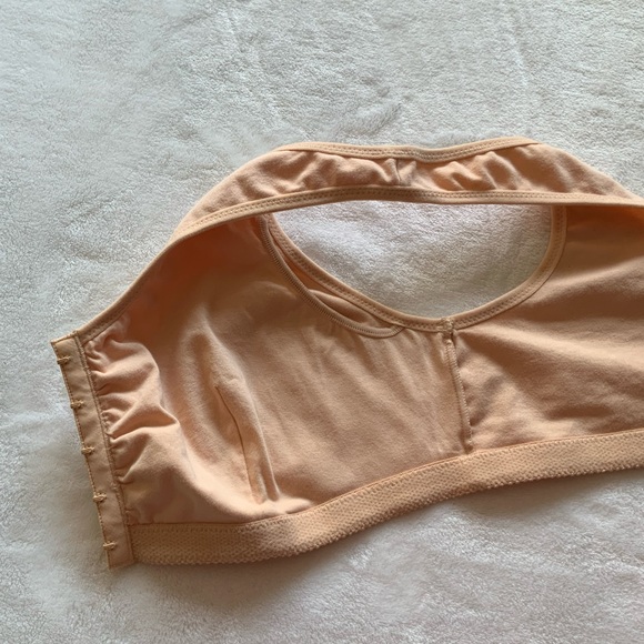 AMOENA Frances Wire-Free Front Closure Bra 2128 - Nude - Picture 12 of 12